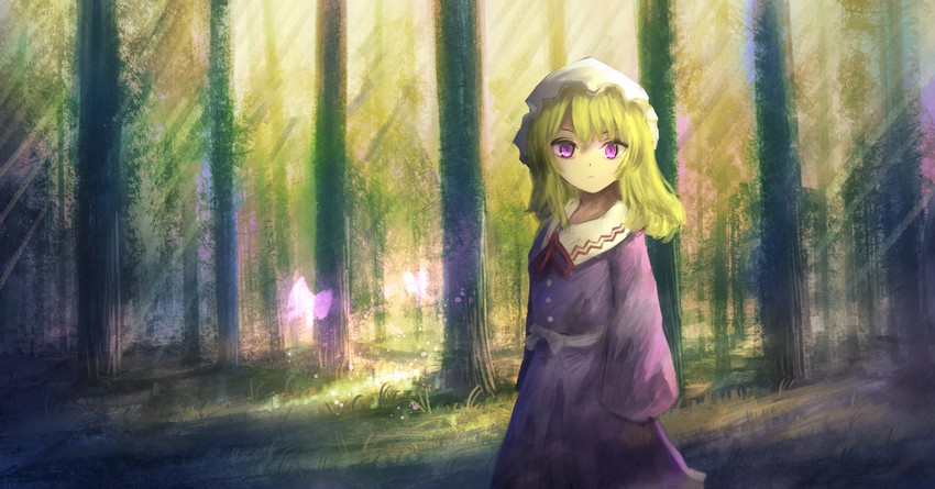maribel hearn (touhou and 1 more) drawn by lanreta