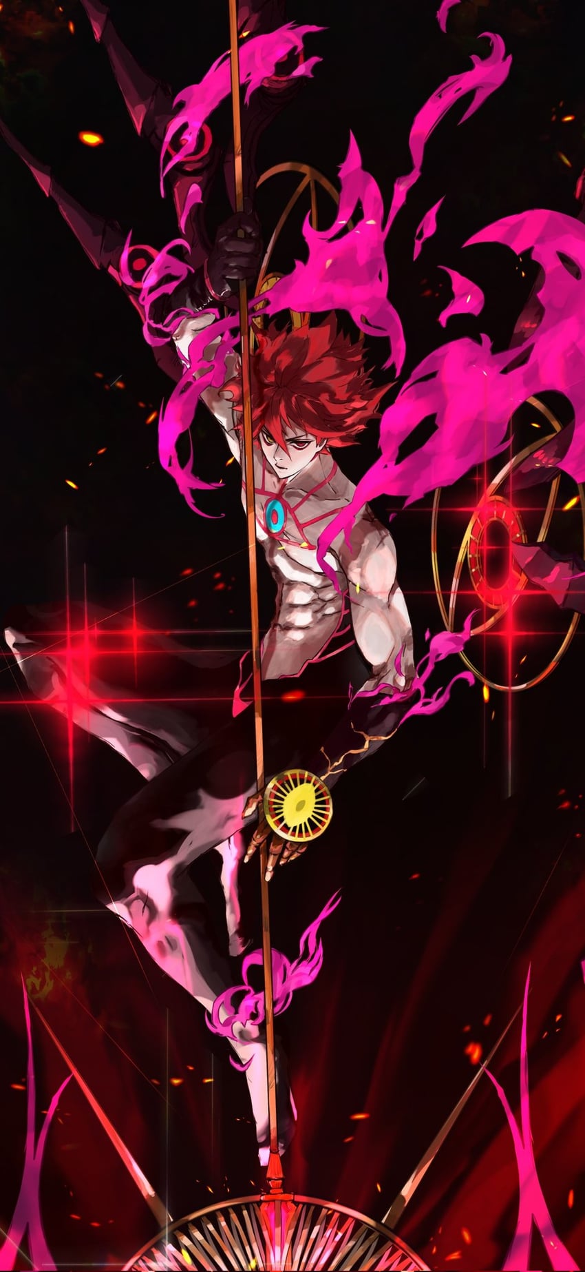 karna and super karna (fate and 1 more) drawn by neko_no_kedama