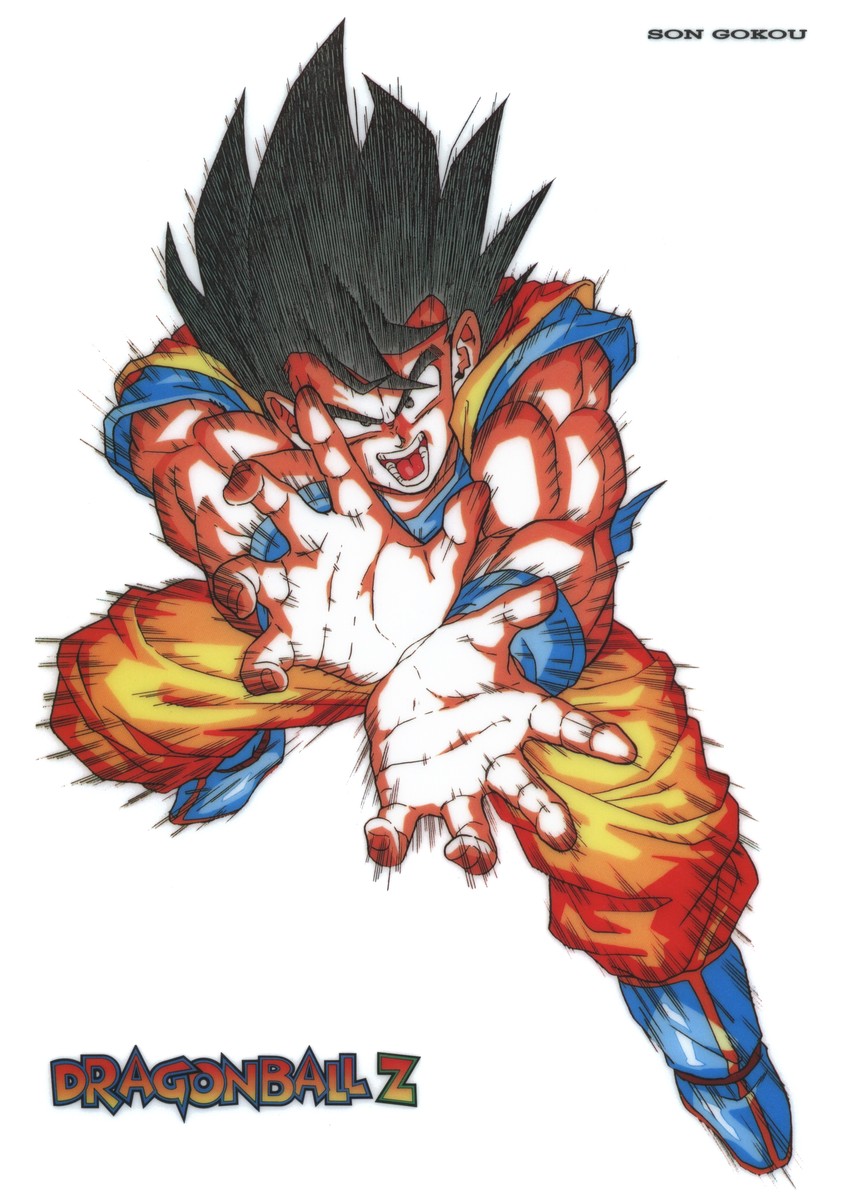 son goku (dragon ball and 1 more) drawn by toriyama_akira