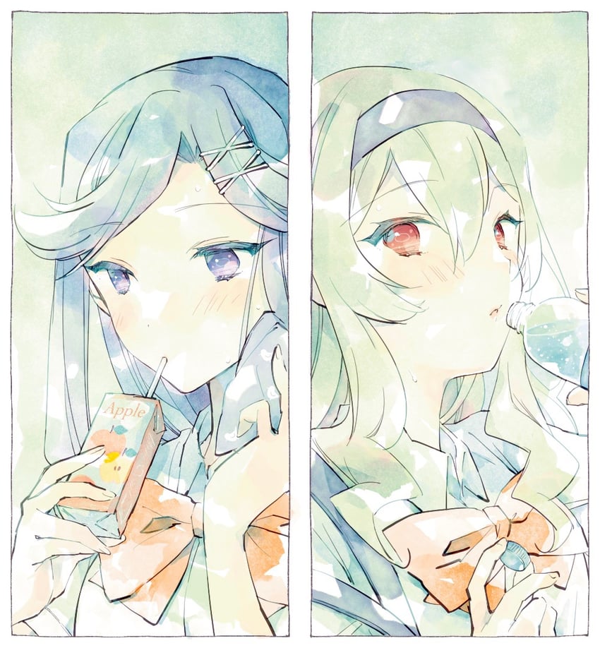 saijou claudine and tendou maya (shoujo kageki revue starlight) drawn by wato_(ko)