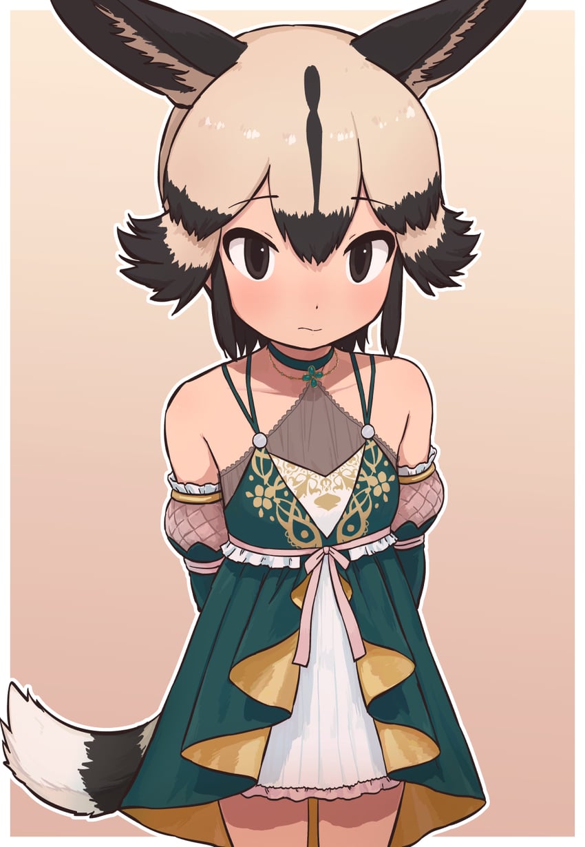 african wild dog (kemono friends and 1 more) drawn by rumenia_(ao2is)