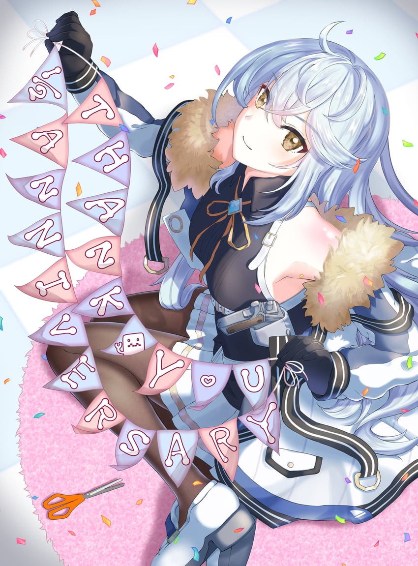 gaeun and machine-g.a.p. (counter:side) drawn by yokoshimahama