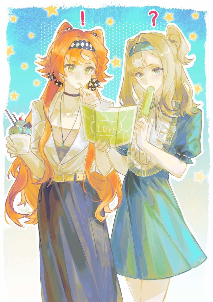 sonetto and matilda bouanich (reverse:1999) drawn by sangyu-feiwan