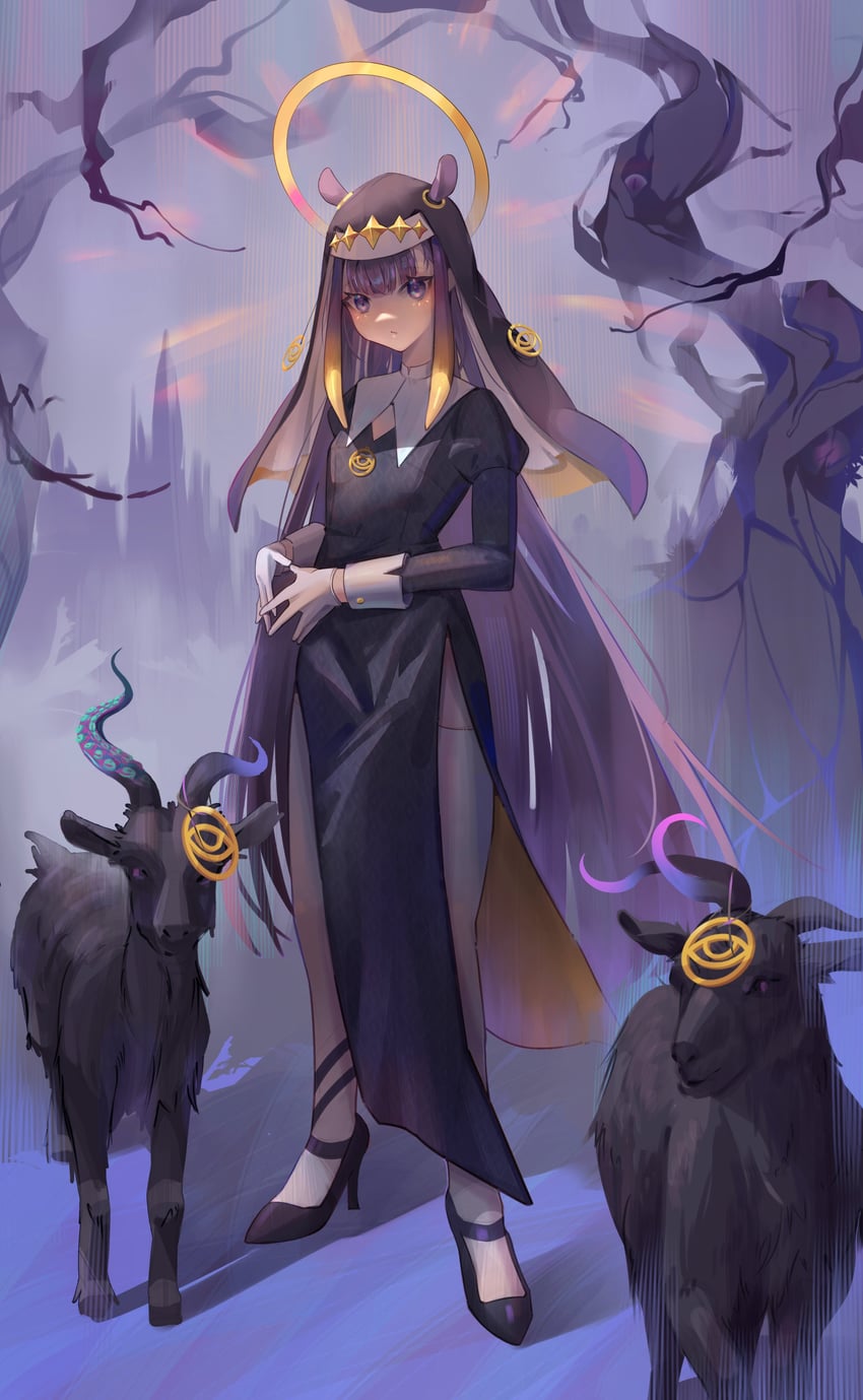 ninomae ina'nis (hololive and 1 more) drawn by meiyan_(boyimachao)