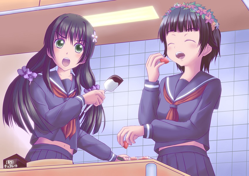 saten ruiko and uiharu kazari (toaru majutsu no index and 1 more) drawn by nekoya_kazuya