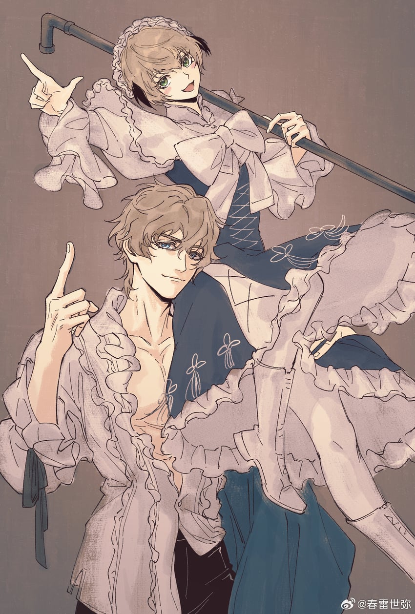 gawain and gareth (fate and 1 more) drawn by shunreiseiya