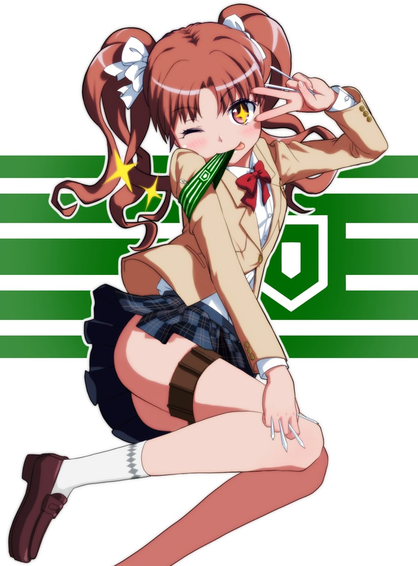 shirai kuroko (toaru majutsu no index and 1 more) drawn by yonabe