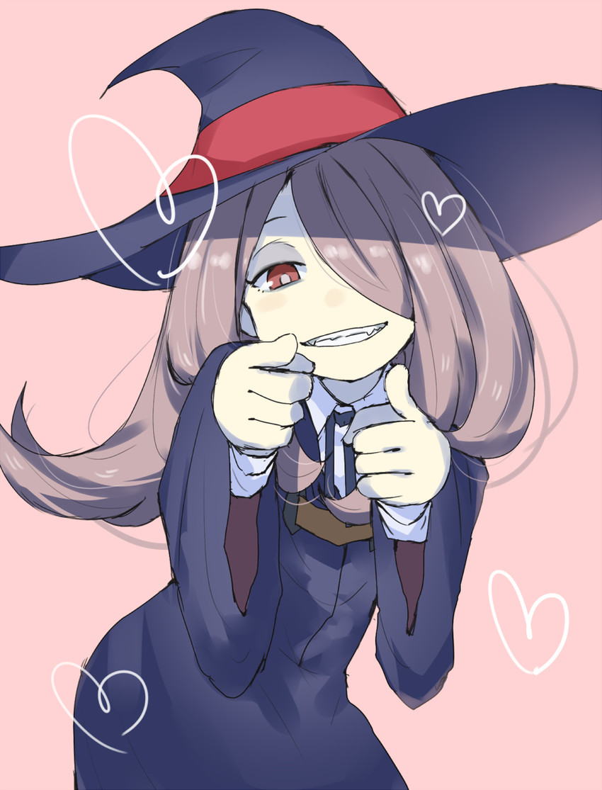 sucy manbavaran (little witch academia) drawn by gedou_(ge_ge_gedou)