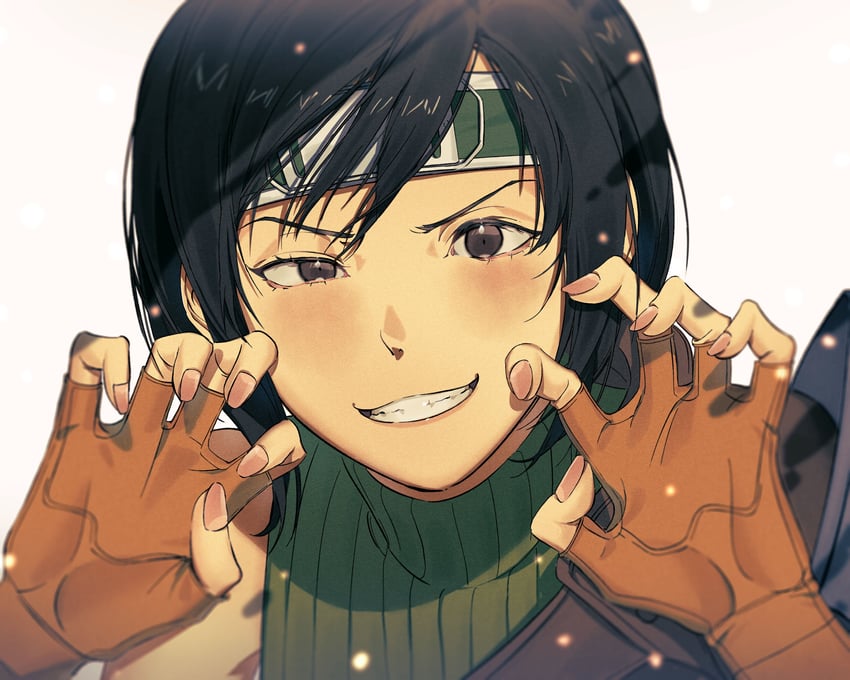 yuffie kisaragi (final fantasy and 2 more) drawn by shioajiass