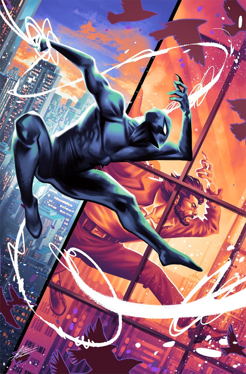 spider-man (marvel and 1 more) drawn by tintanega