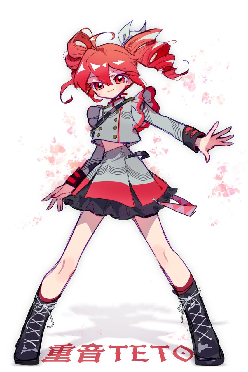 kasane teto (utau and 1 more) drawn by damalinyu