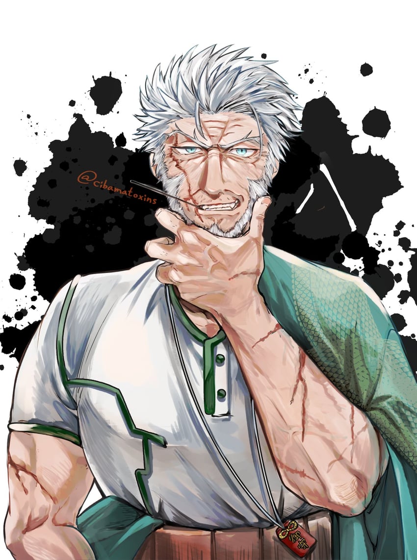 nagakura shinpachi (fate and 1 more) drawn by cibamatoxins