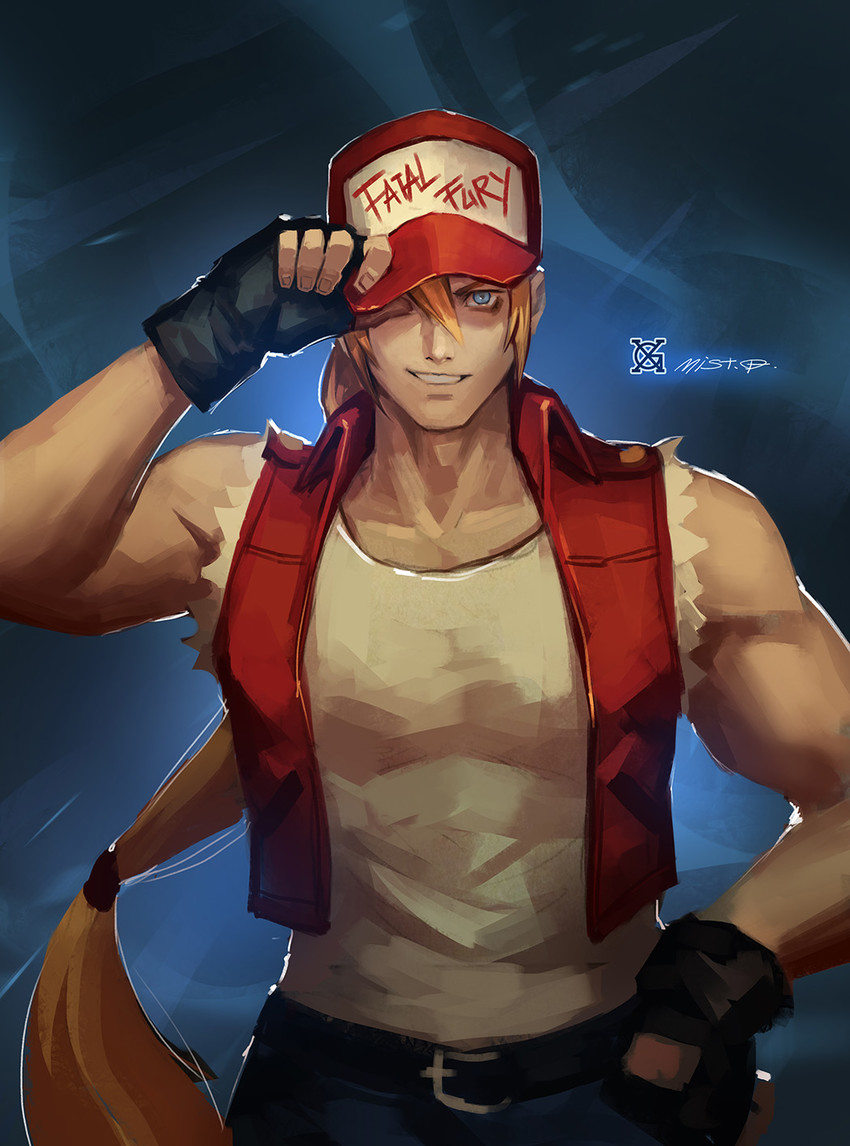 terry bogard (the king of fighters and 1 more) drawn by xiaoguimist