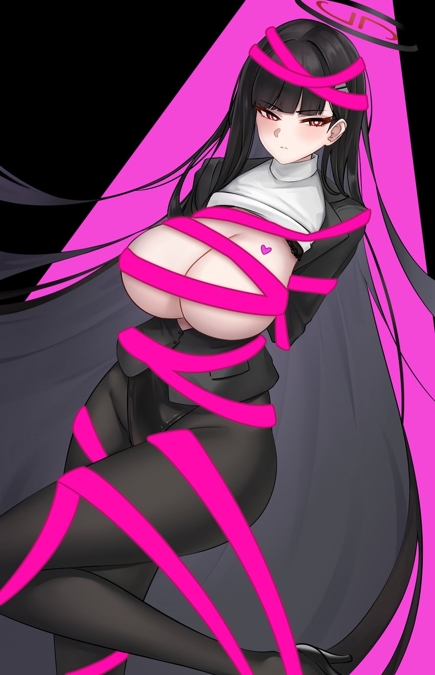 rio (blue archive and 1 more) drawn by crimecrime