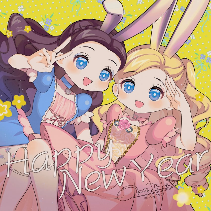barbie, anneliese, and erika (barbie and 1 more) drawn by okitafuji