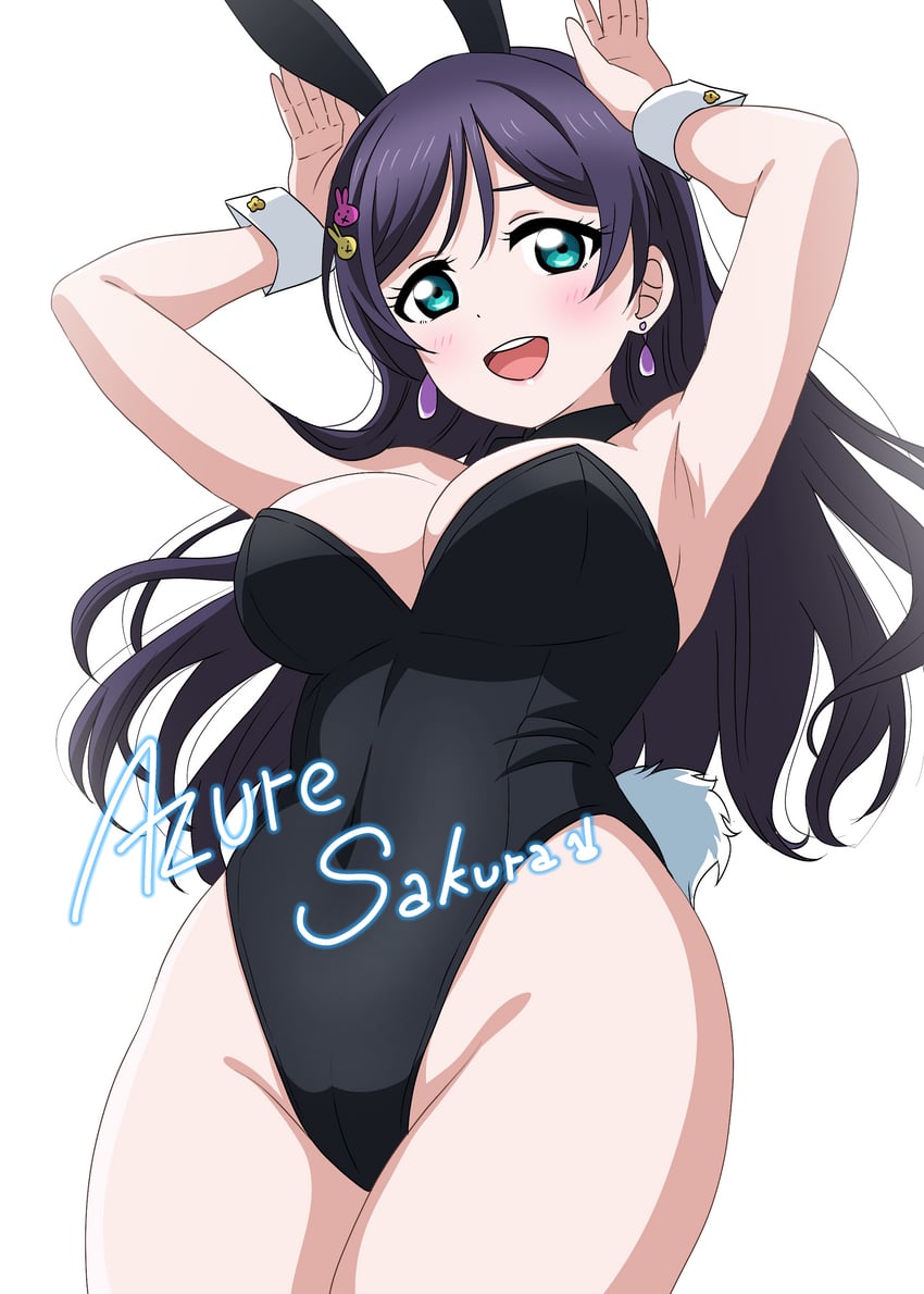 tojo nozomi (love live! and 1 more) drawn by azuresakura