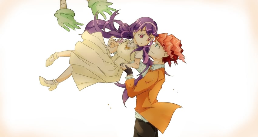 kurosaki ruri and dennis macfield (yu-gi-oh! and 1 more) drawn by chabudai_(tbdi_62rf)