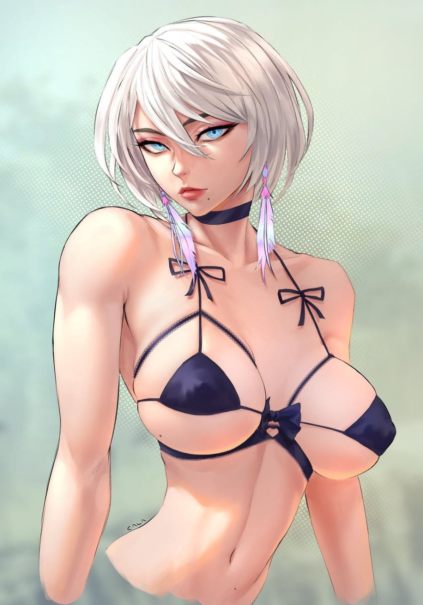 2b (nier and 1 more) drawn by gabriel_carrasquillo