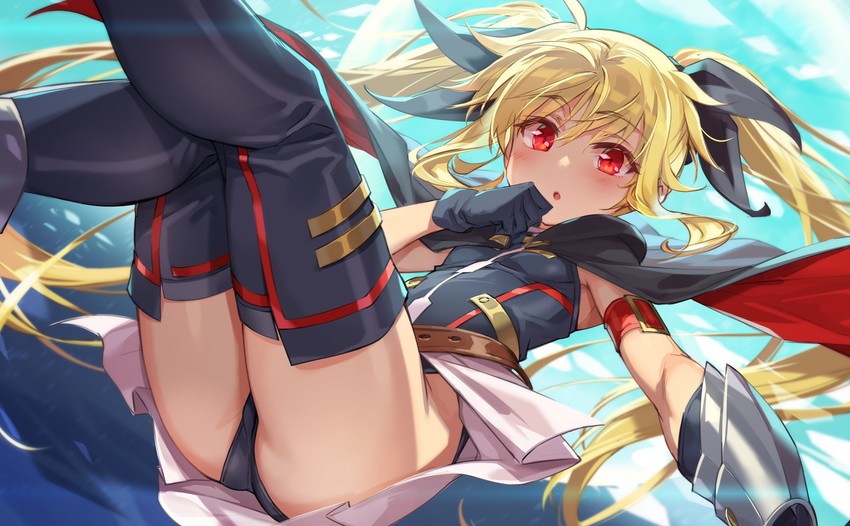 fate testarossa (lyrical nanoha and 3 more) drawn by michairu