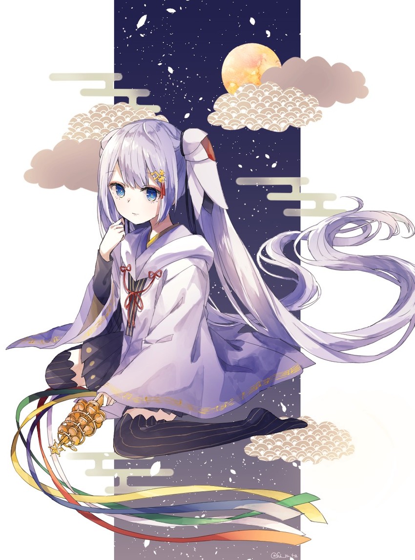 hatsune miku and yuki miku (vocaloid) drawn by haruta_(user_dndp3458)