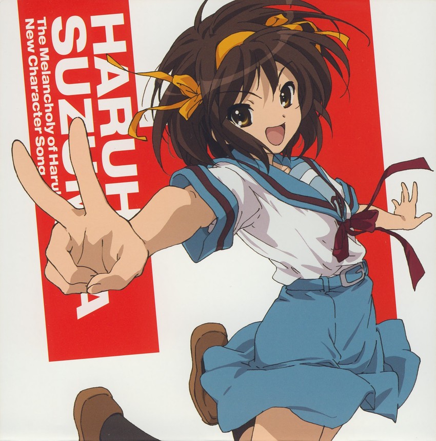 suzumiya haruhi (suzumiya haruhi no yuuutsu) drawn by nishiya_futoshi
