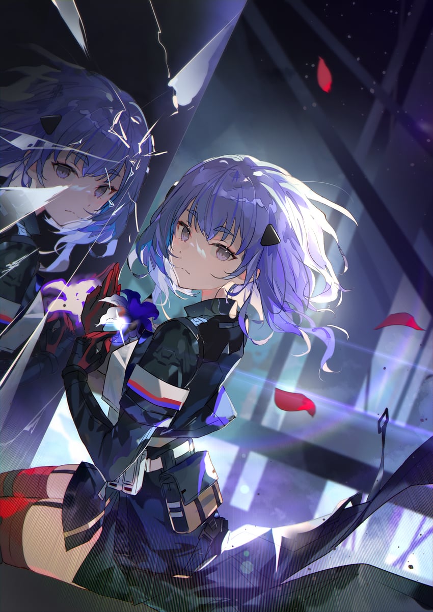 alisa and alisa: echo (punishing: gray raven) drawn by zishengtian123