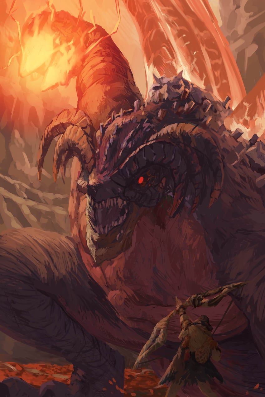 bayle the dread and drake warrior igon (elden ring and 1 more) drawn by user_puhn7342
