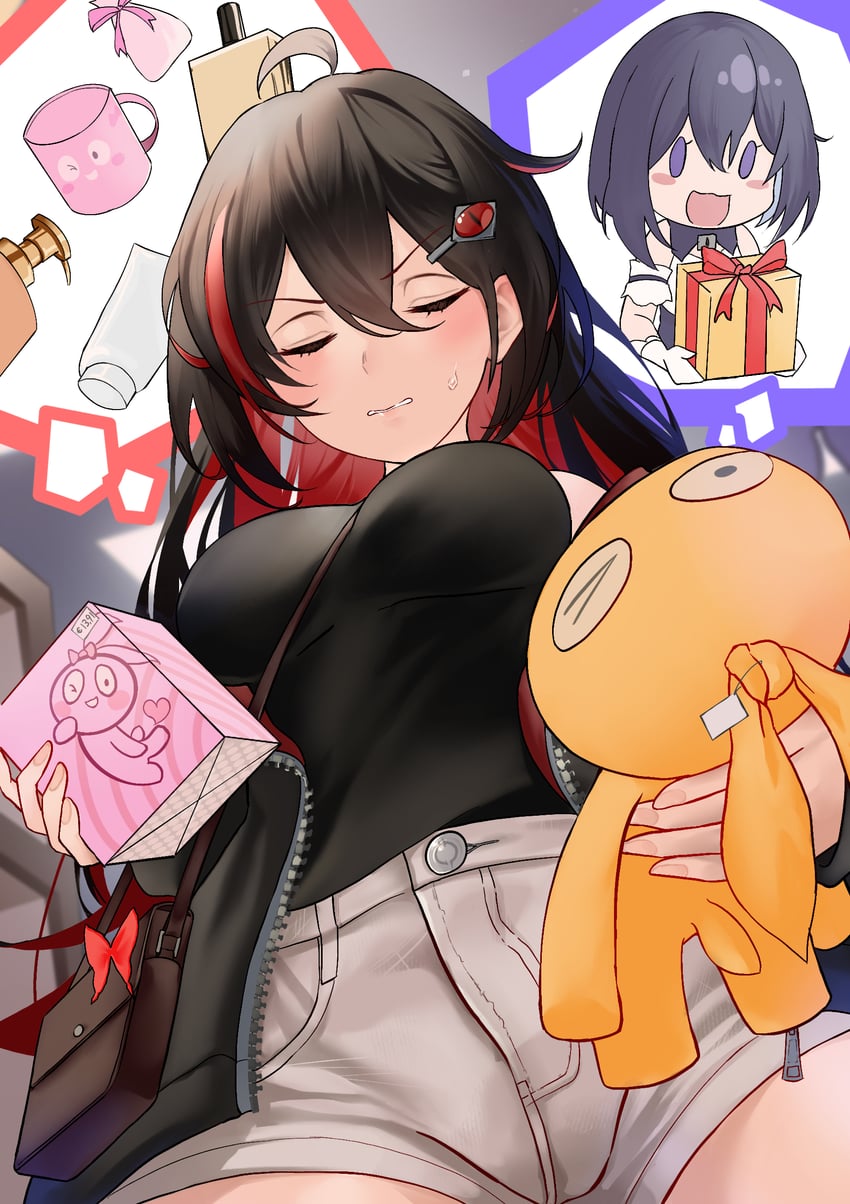 seele vollerei, homu, seele, and homei (honkai and 1 more) drawn by nagonako