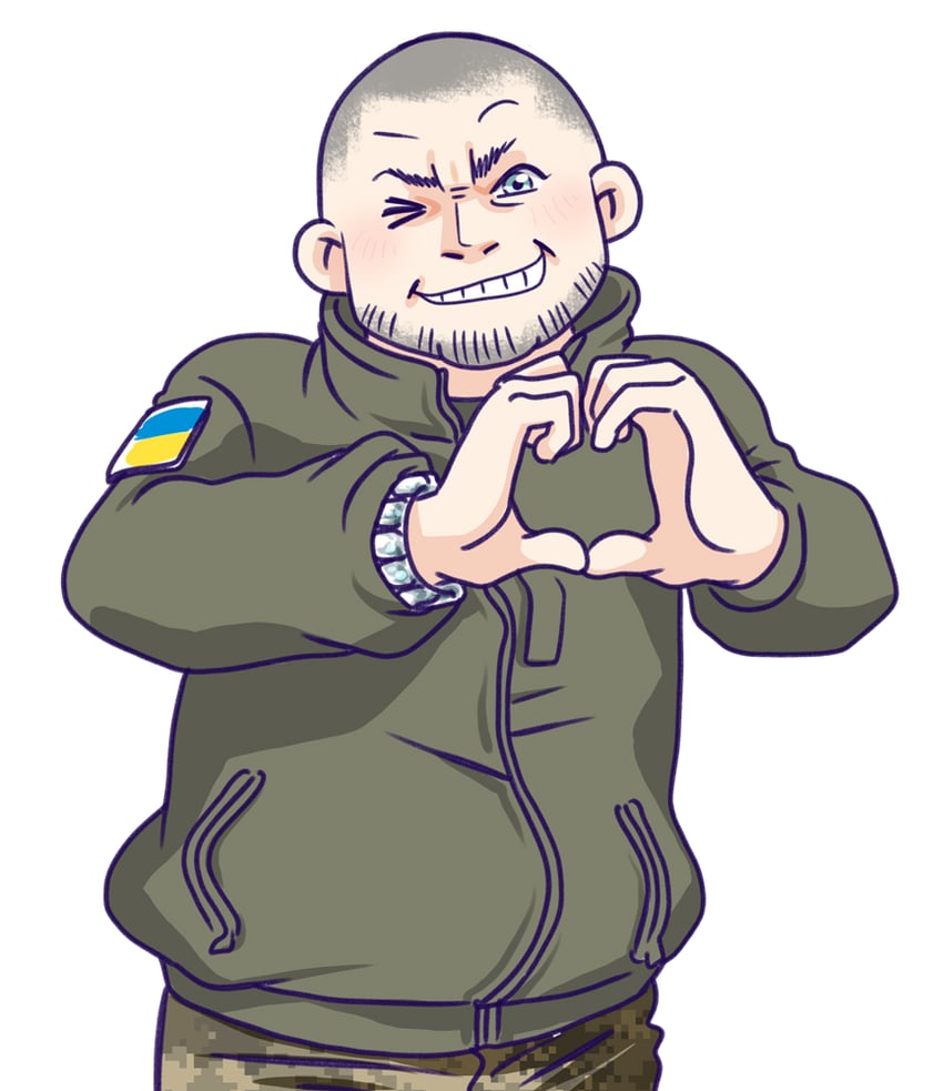 valerii zaluzhnyi (real life) drawn by anonymous_(japanese) and japanon