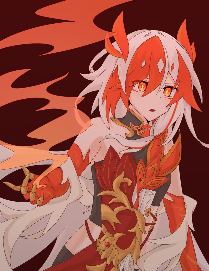 fu hua (honkai and 1 more) drawn by lienai9