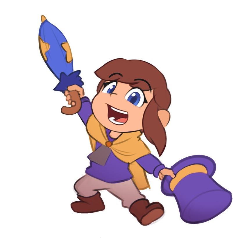 hat kid (a hat in time) drawn by sayman