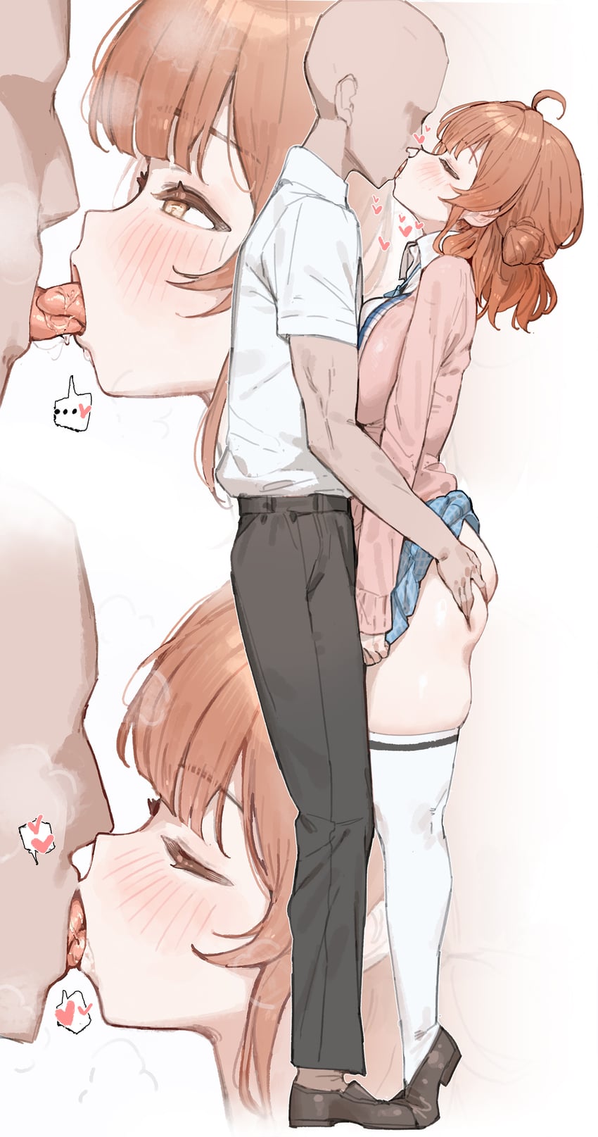 hanami ume (idolmaster and 1 more) drawn by yam810