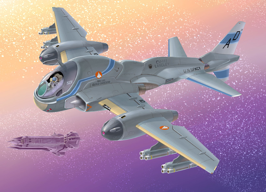 armd and va-3 (macross and 1 more) drawn by nagase_mizuchi