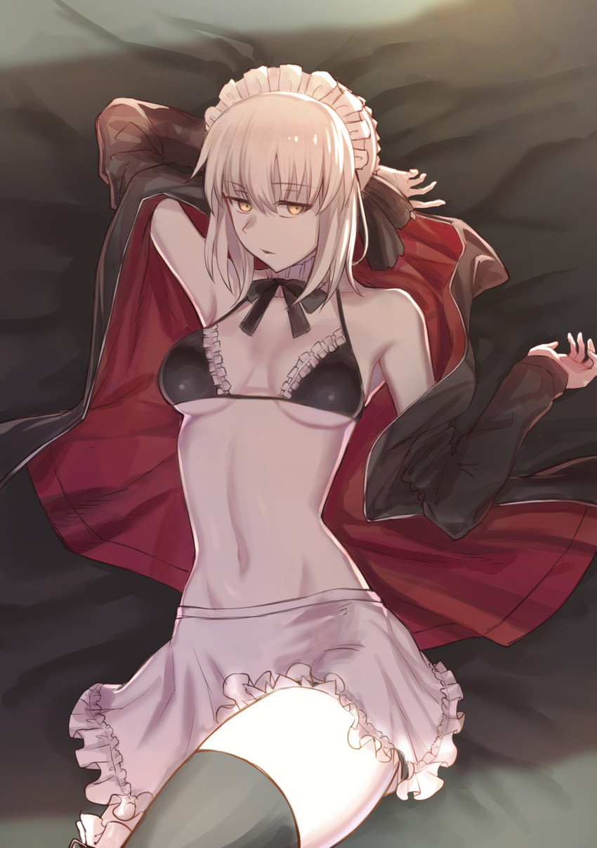 artoria pendragon and saber alter (fate and 1 more) drawn by emoto_reishi