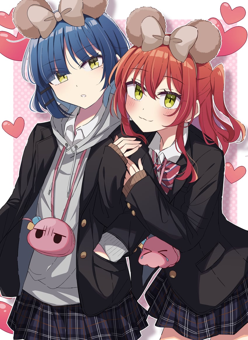 gotoh hitori, kita ikuyo, and yamada ryo (bocchi the rock!) drawn by meiji_(meizi493)