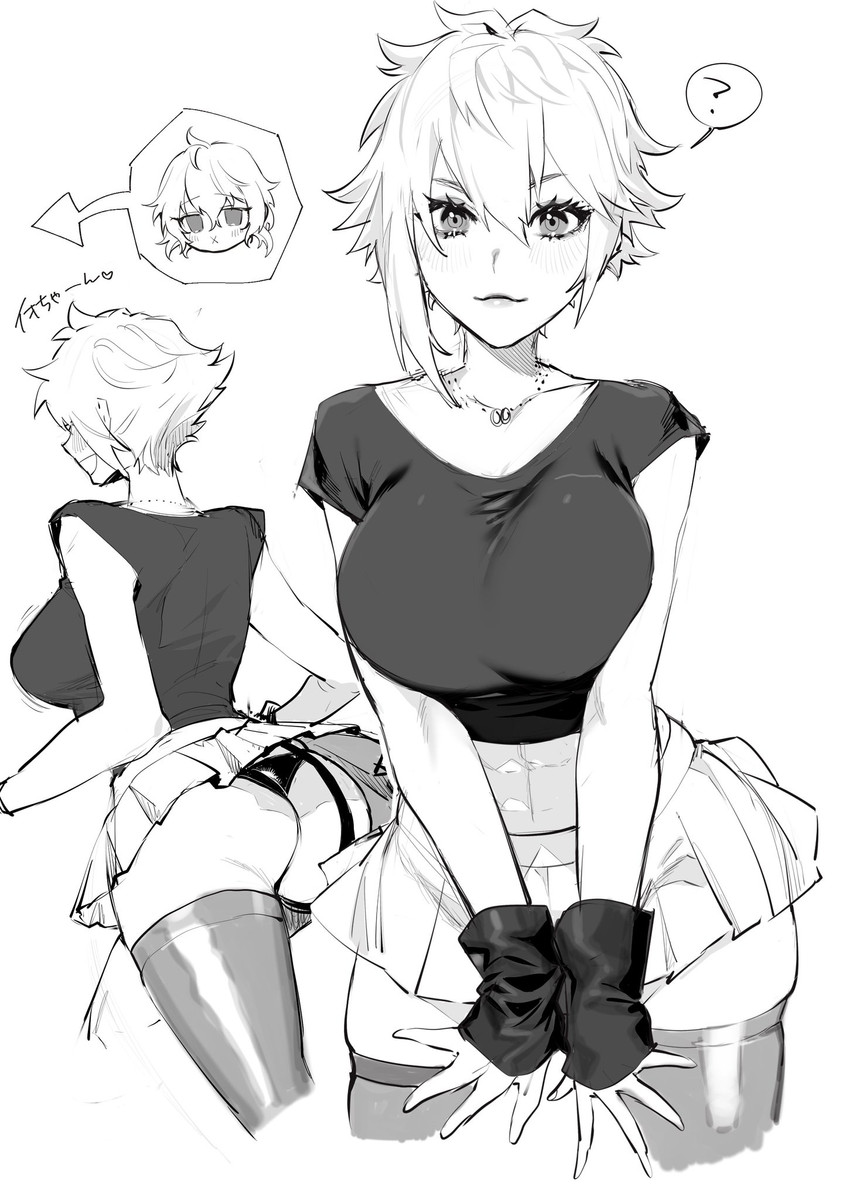 female protagonist (code vein) drawn by shishamo_712