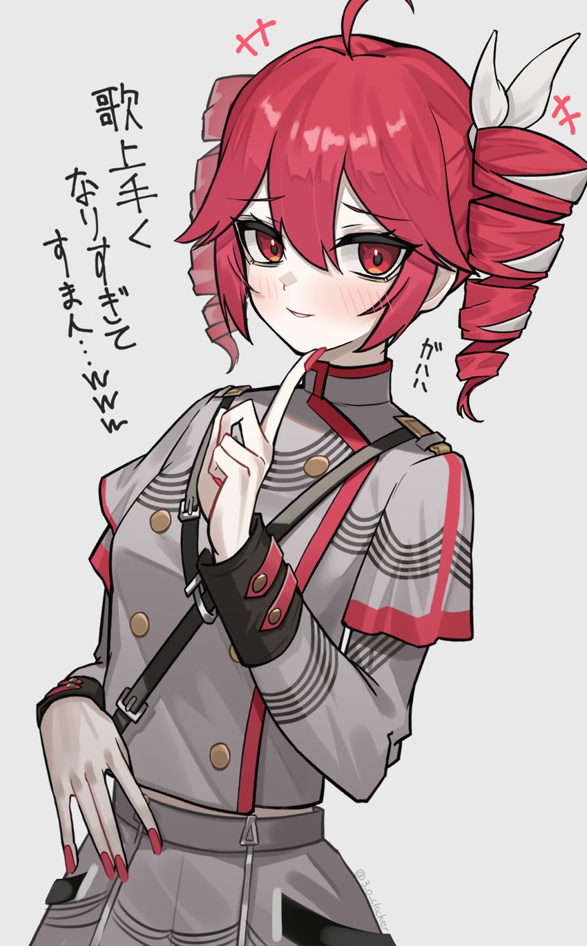 kasane teto (utau and 1 more) drawn by osanzi
