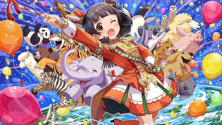 nakatani iku (idolmaster and 2 more)