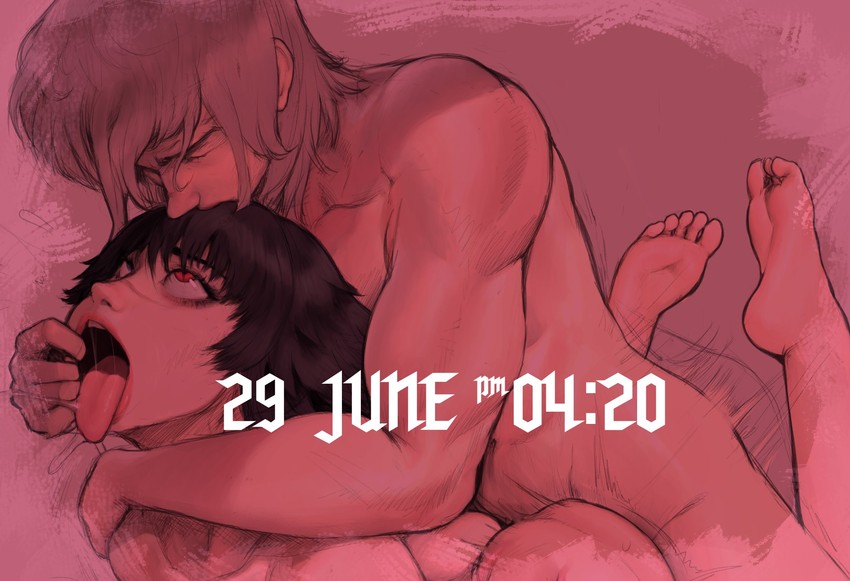 dante and lady (devil may cry and 1 more) drawn by namespace