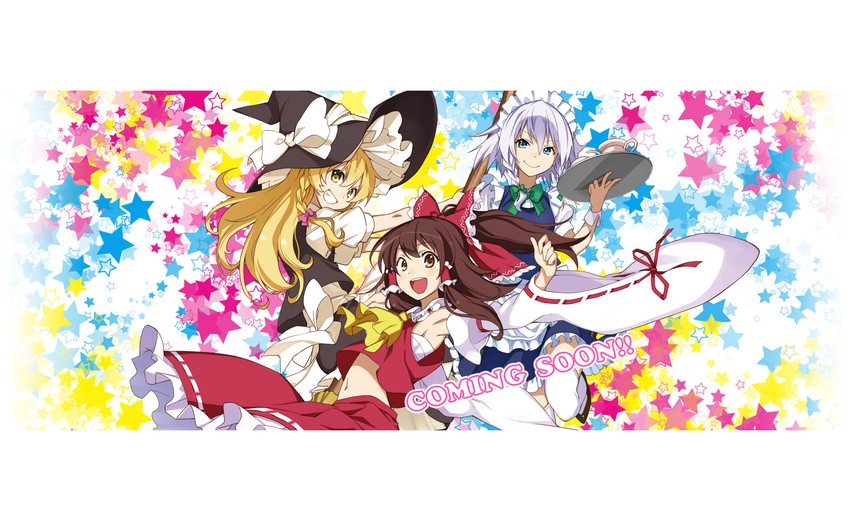 hakurei reimu, kirisame marisa, and izayoi sakuya (touhou and 1 more) drawn by ushiki_yoshitaka