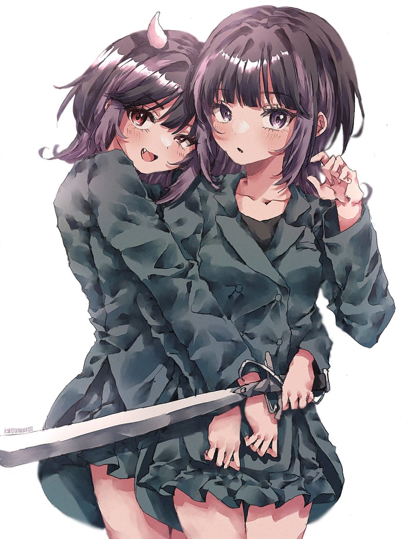 nira-chan (zutto mayonaka de ii no ni and 1 more) drawn by senao_978