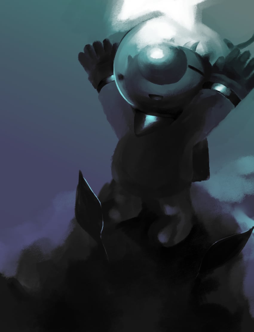 olimar (pikmin) drawn by iat-418