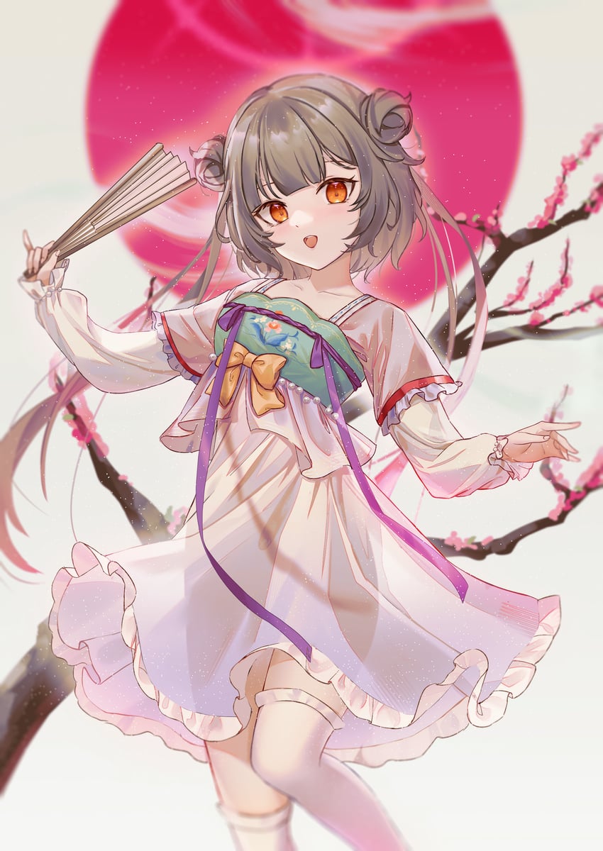 meroy (indie virtual youtuber) drawn by linsuan_er_qing_an