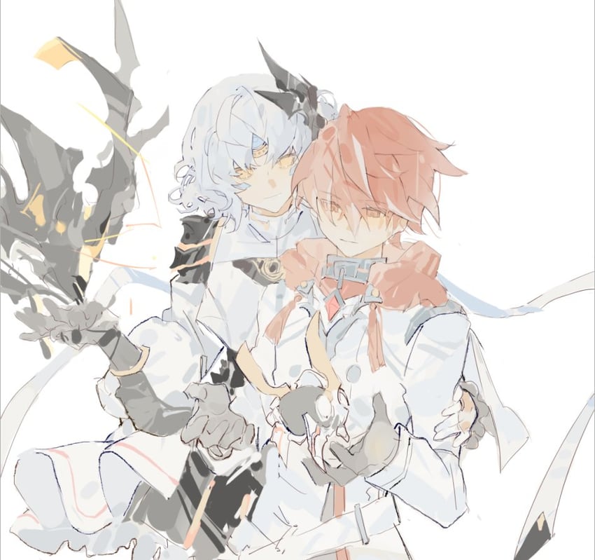 eve, elsword, moby, remy, sacred templar, and 1 more (elsword) drawn by linbai22