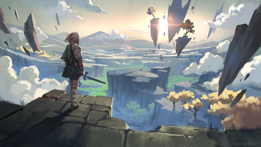 link (the legend of zelda and 1 more) drawn by vertigris