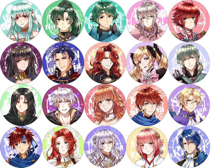 lyn, male robin, tharja, roy, elise, and 15 more (fire emblem and 9 more) drawn by wani_(fadgrith)