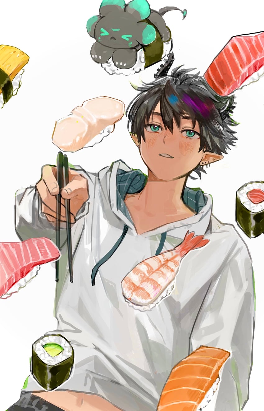ren zotto and renvader (nijisanji and 1 more) drawn by ne2_(renznyanya)