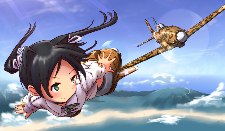 francesca lucchini (world witches series and 1 more) drawn by a9b_(louis814)