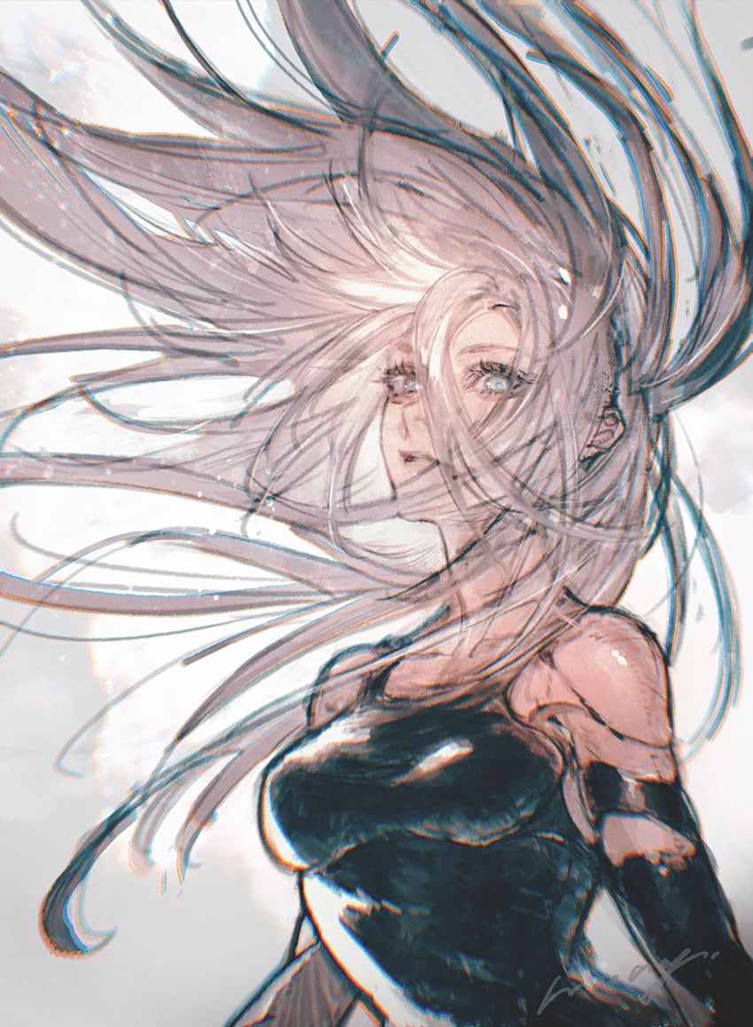 a2 (nier and 1 more) drawn by moony_(mogmogmelt)