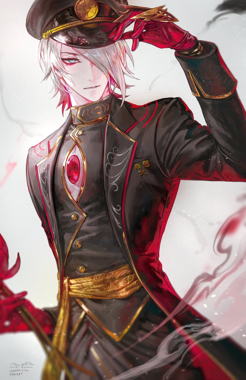 karna (fate and 1 more) drawn by egawa_akira
